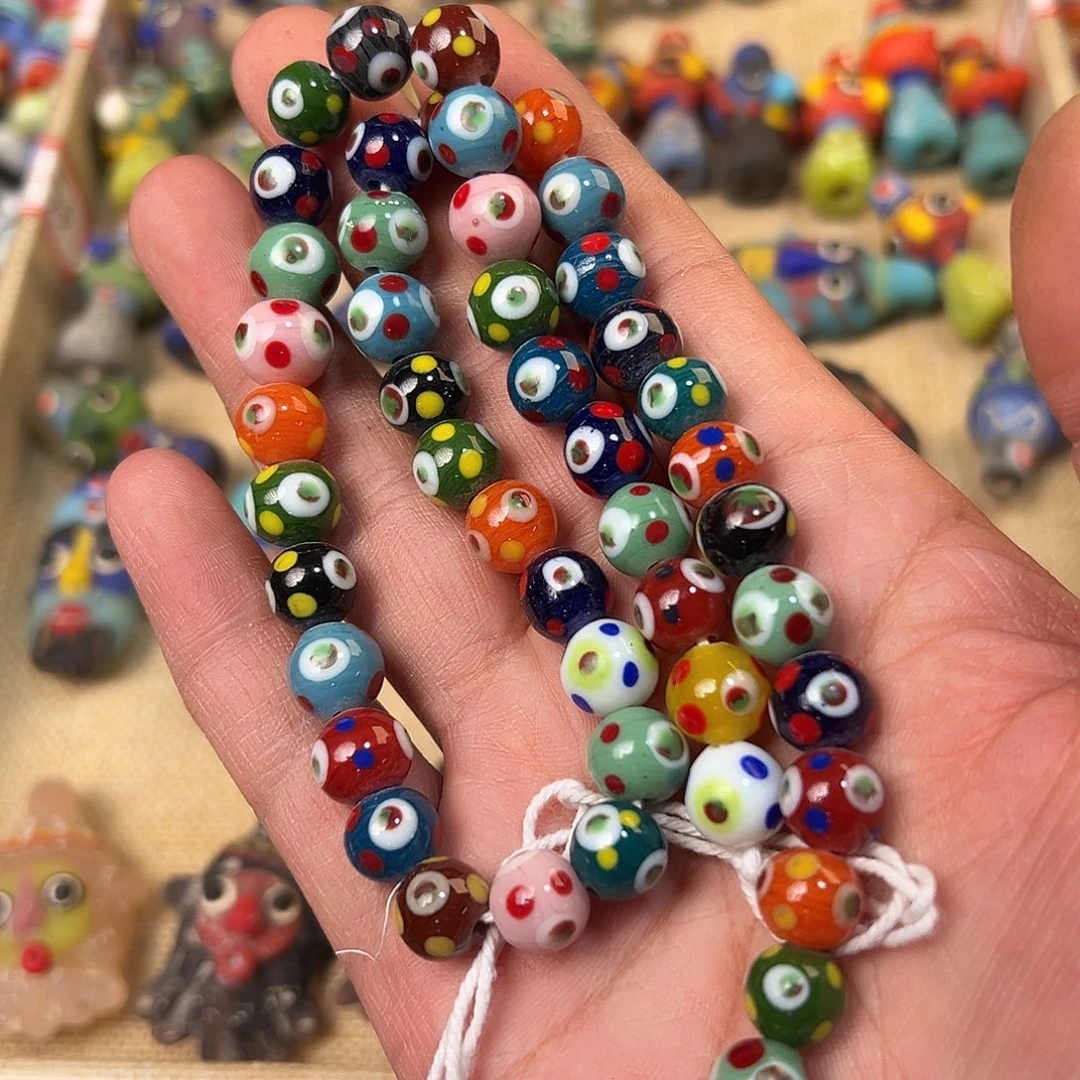 琉璃非金属圆珠波点