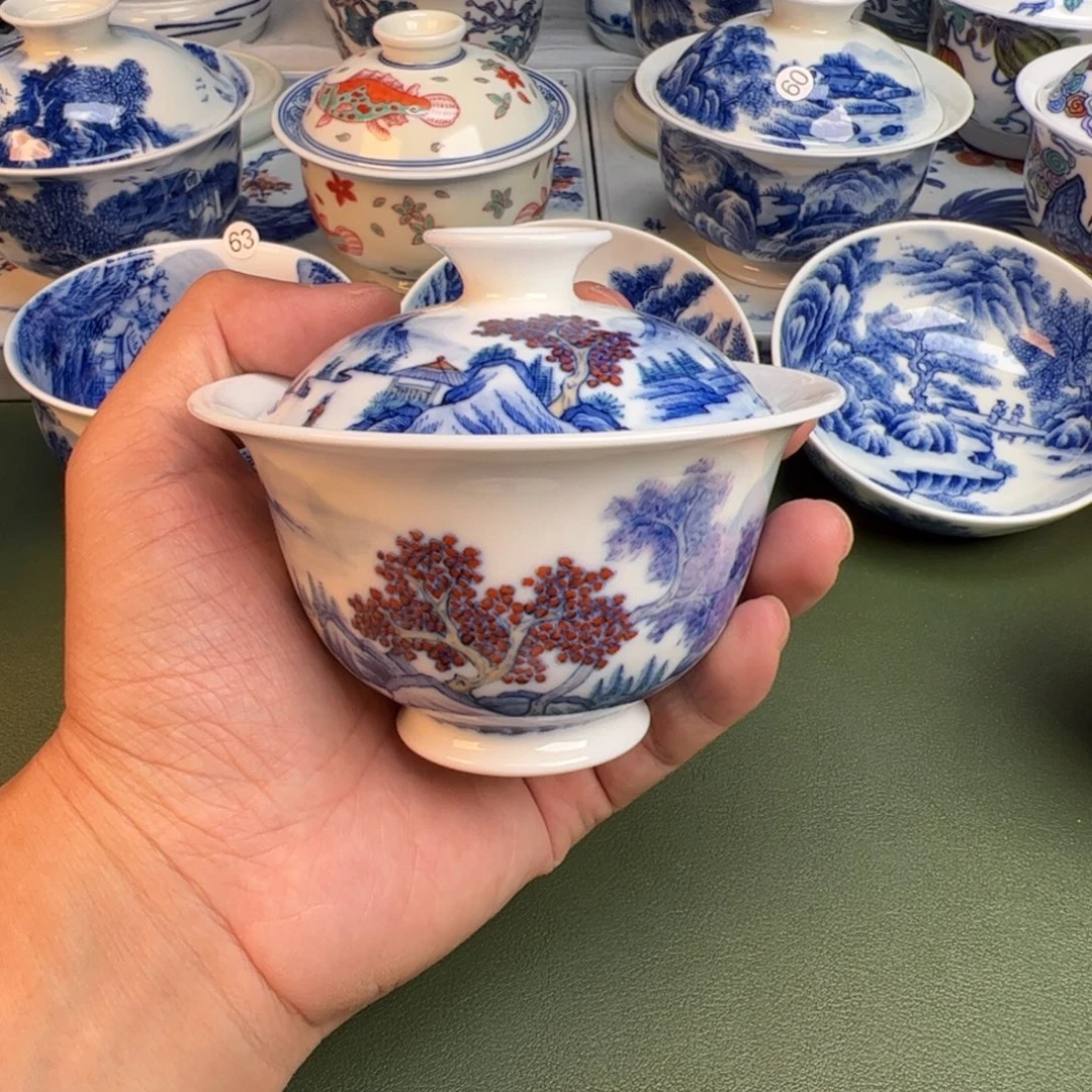纯手工纯手绘茶具69