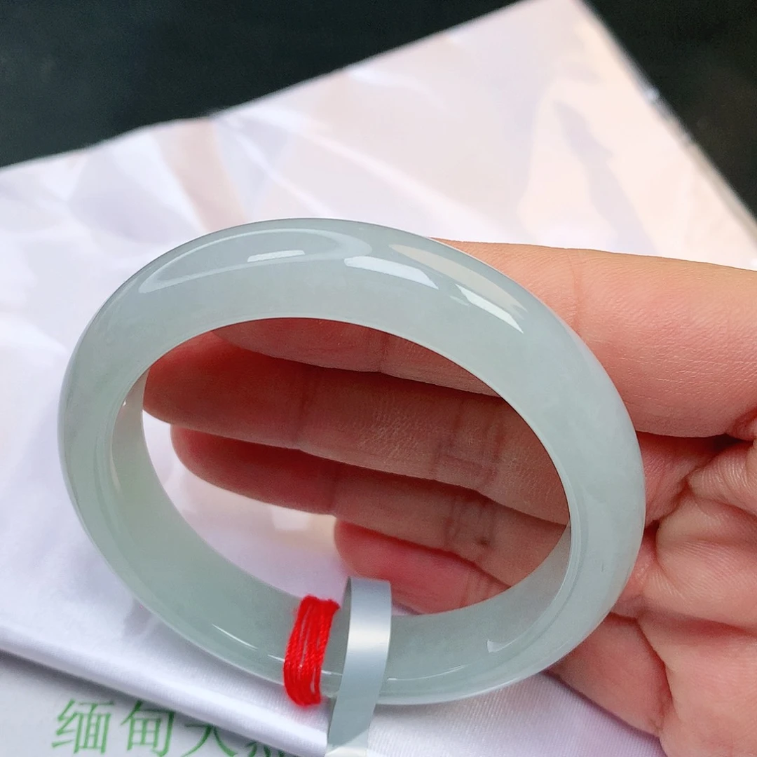 未镶嵌手镯翡翠糖**甜翡翠A货手镯781号