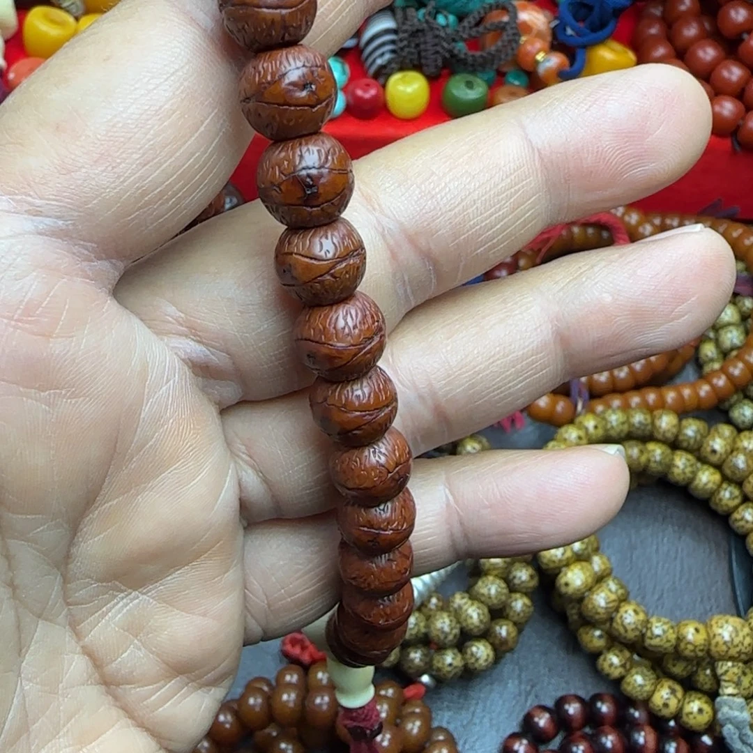 静***爷吊坠金刚菩提108念珠