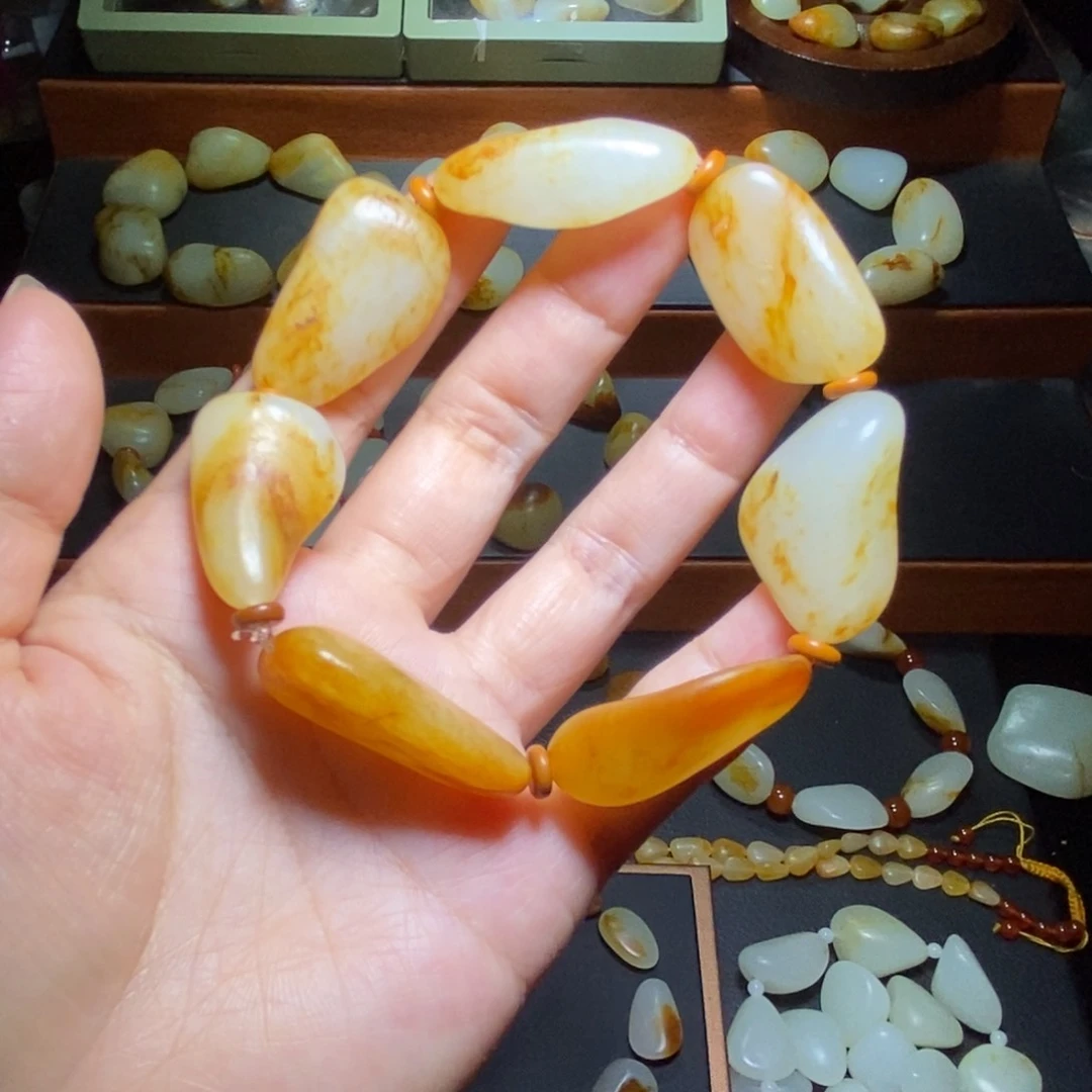 手链未镶嵌和田玉