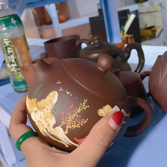 全手工制作宜兴紫砂壶