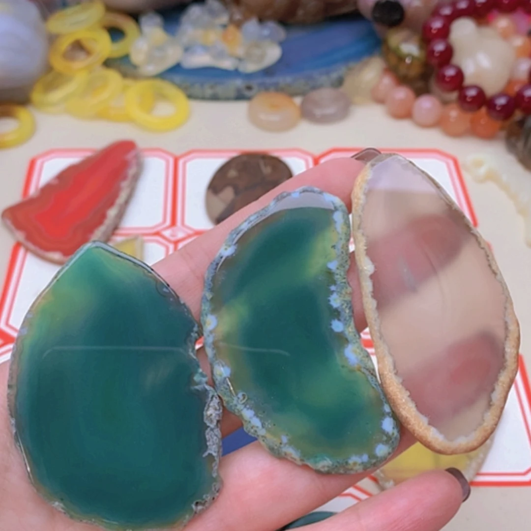 【闪购商品】未镶嵌玛瑙/玉髓珠宝半成品梅*珍