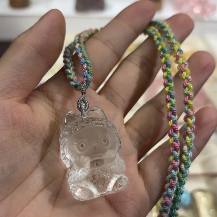未镶嵌手链水晶吊坠