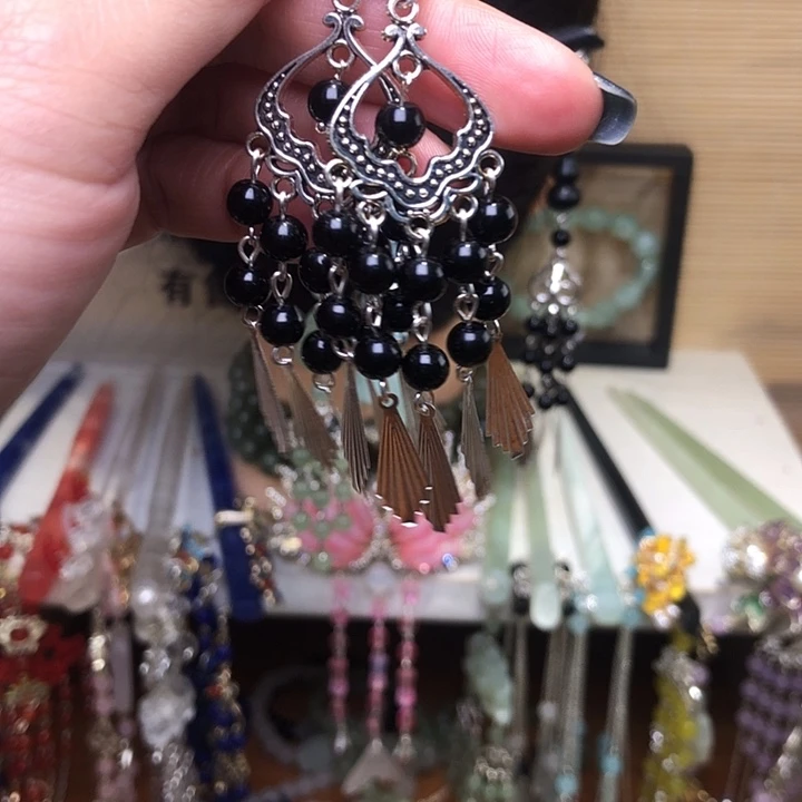 蛇纹石玉未镶嵌发簪