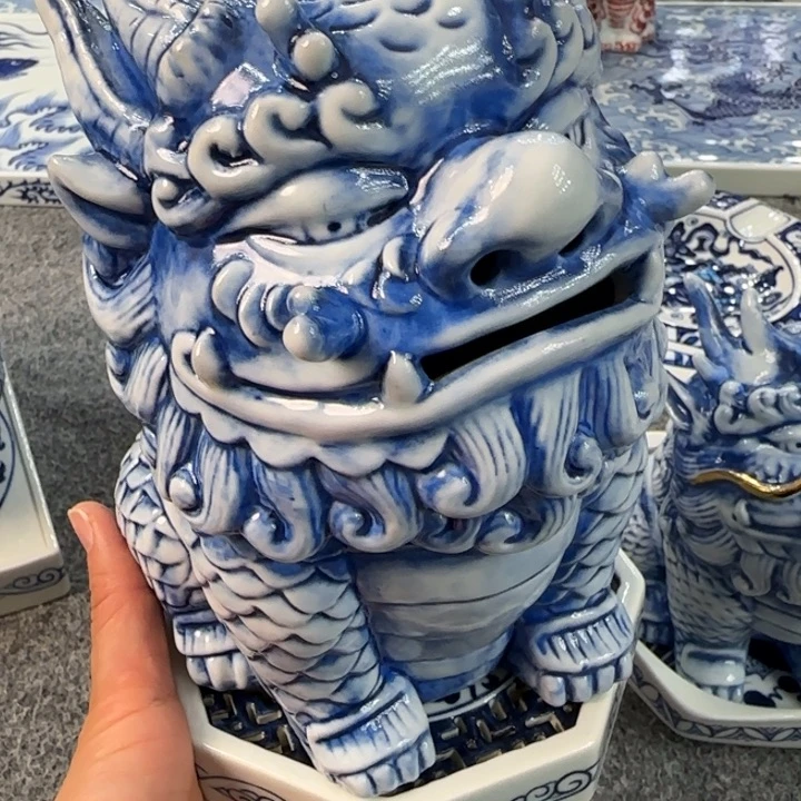 禅***静景德镇手工手绘陶瓷