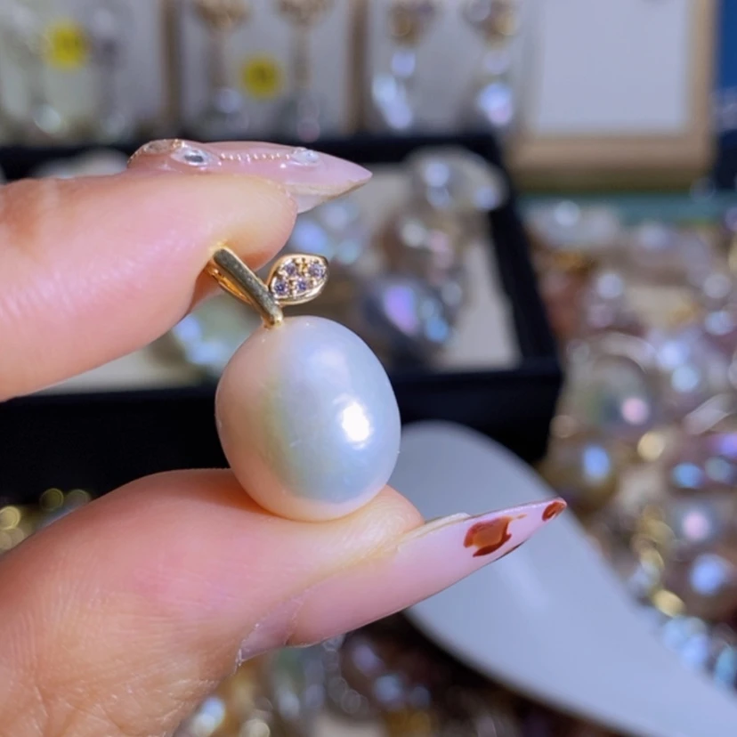 【闪购商品】淡水珍珠天然淡水珍珠合金