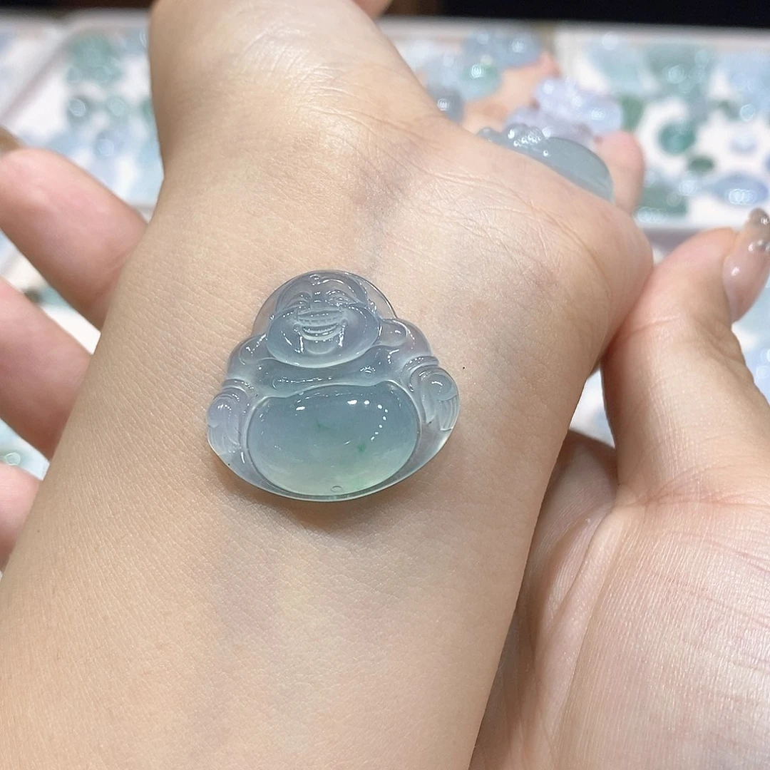 定制翡翠未镶嵌艾*丽一刀切