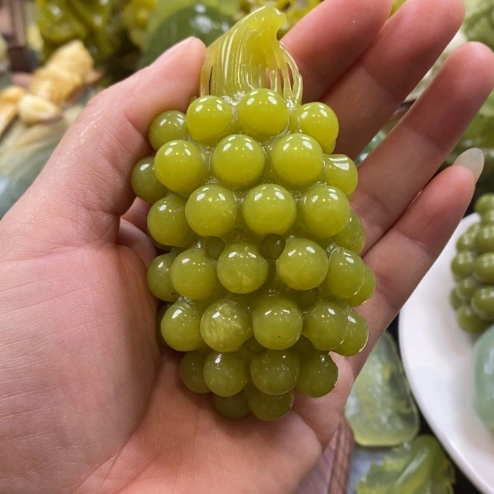 蛇纹石玉未镶嵌手把
