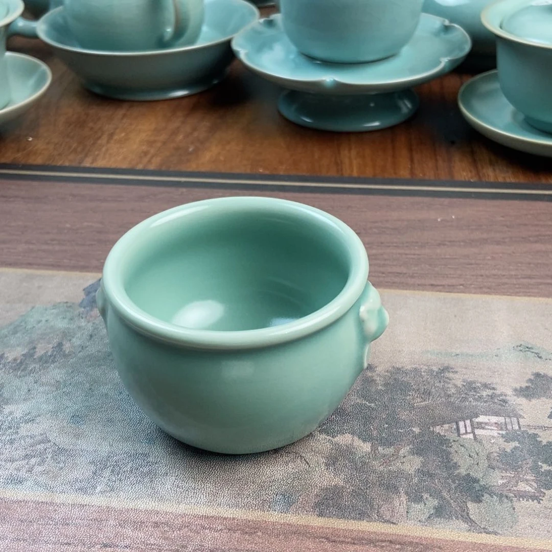摆件原产地原矿汝瓷～茶器