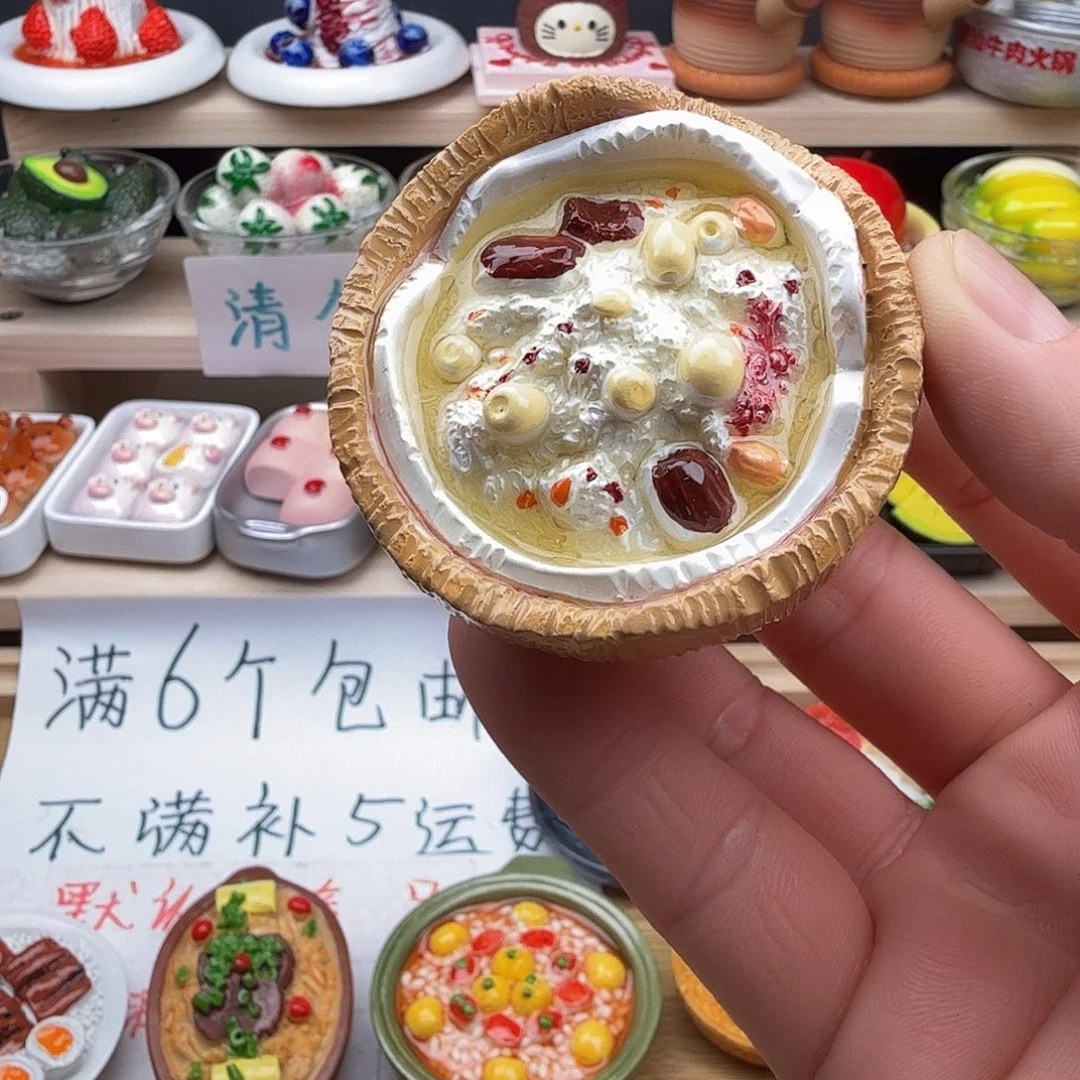 树脂食玩冰箱贴 凭开箱视频售后