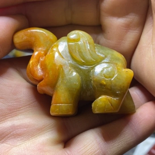 和田玉把件未镶嵌