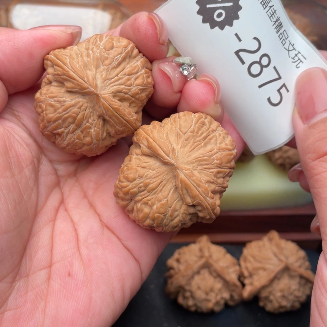 文玩核桃把件37毕业平底锅