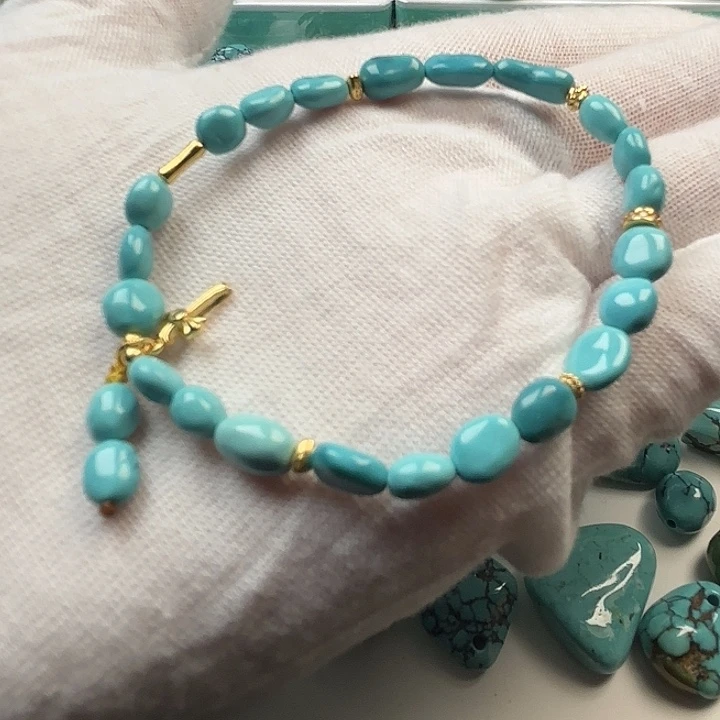 绿松石未镶嵌珠宝奇石