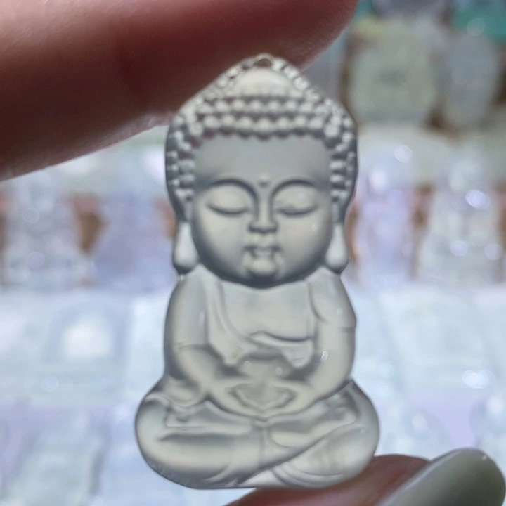 岫玉未镶嵌吊坠吊坠