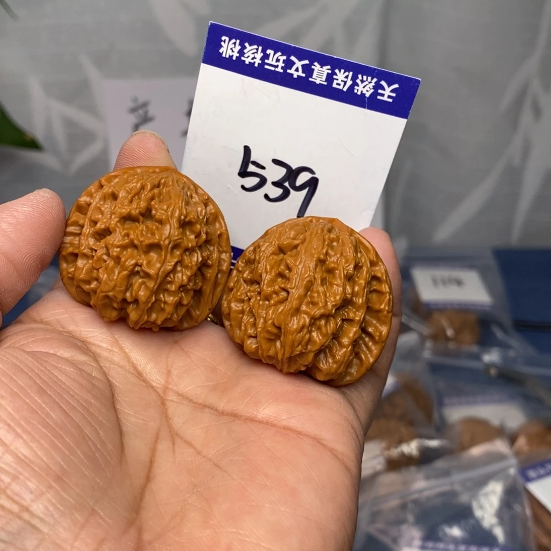 文玩核桃把件36白狮子