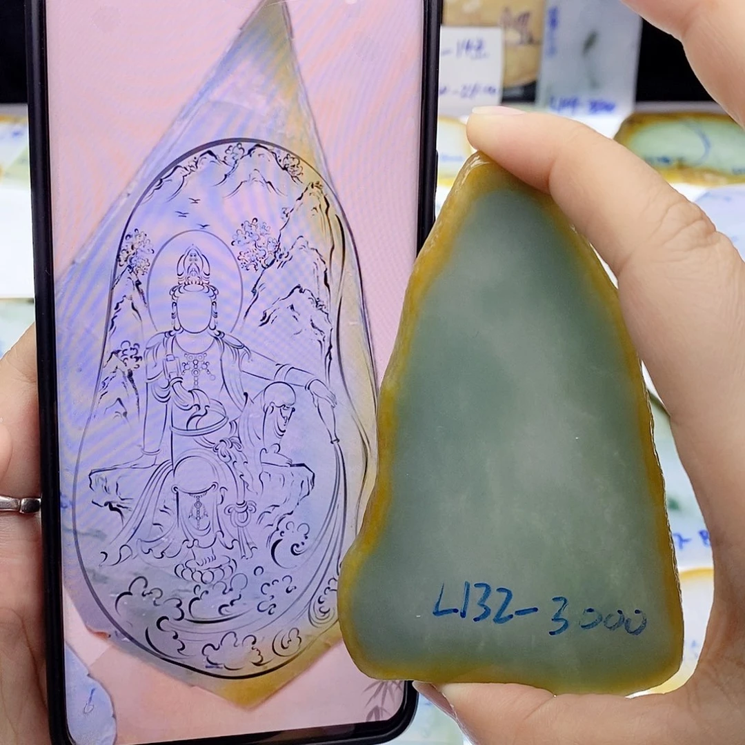 未镶嵌定制翡翠翡翠