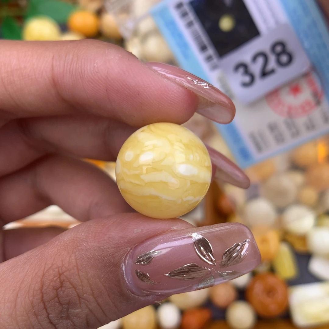 琥珀珠宝奇石未镶嵌16.8