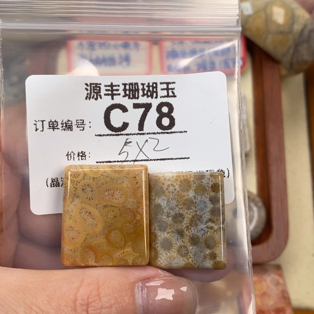 硅化玉颈饰未镶嵌n**9