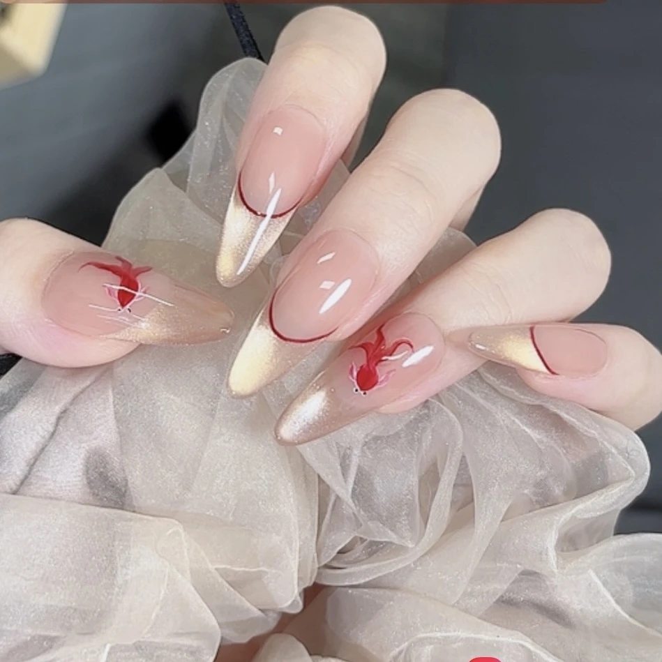 现货孤品【好运锦鲤】MAOMAO重工纯手工穿戴甲穿戴式