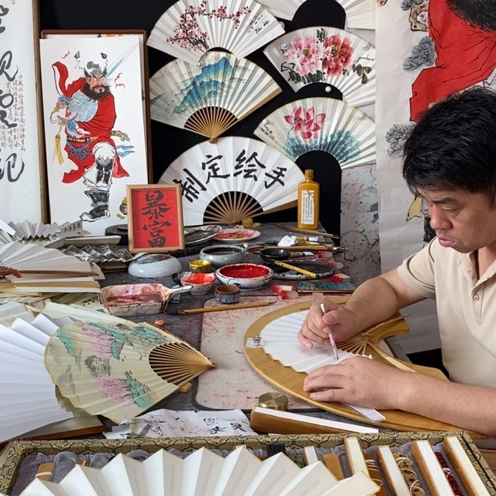 6***6书法孙老师红檀10寸