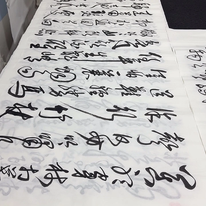 书法老师精品行书平尺