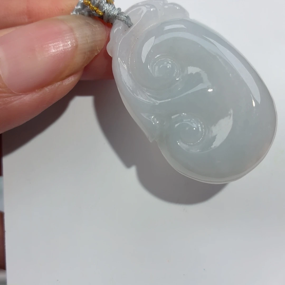 颈饰未镶嵌翡翠如意吊坠