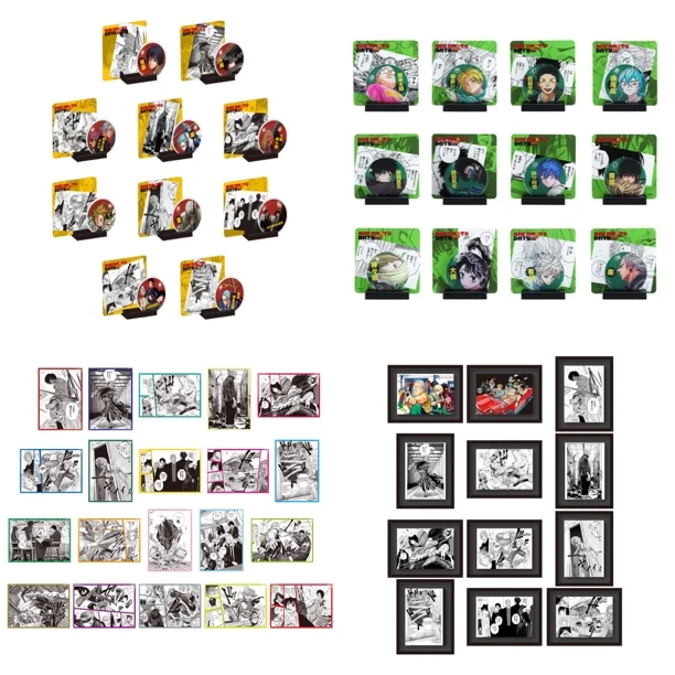 坂本日常名场面立牌明信片冰箱贴动漫周边潮玩盲盒六天天拆卡