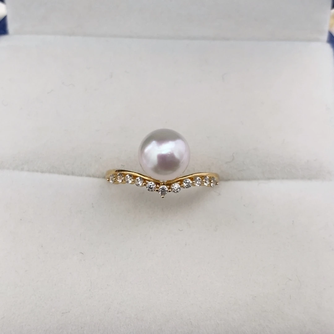 未镶嵌海水珍珠天女Akoya7.5-8