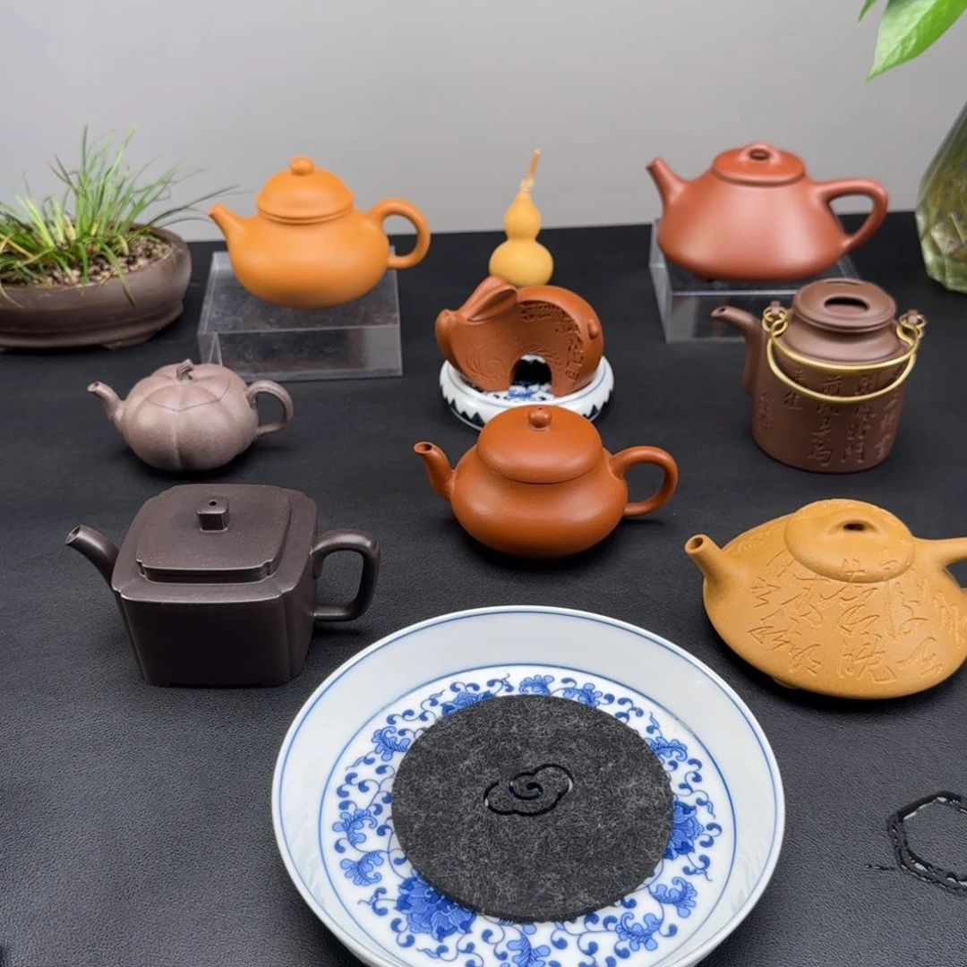 昆***石茶壶紫砂紫砂壶原矿