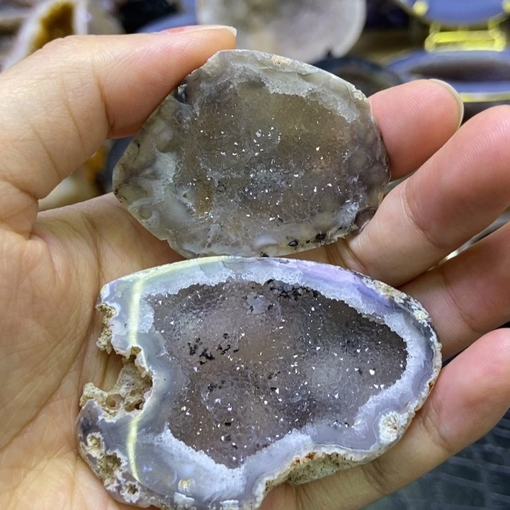 水晶珠宝半成品未镶嵌聚宝盆