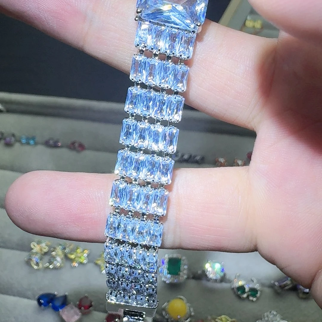 绿水晶戒指银S925镶嵌