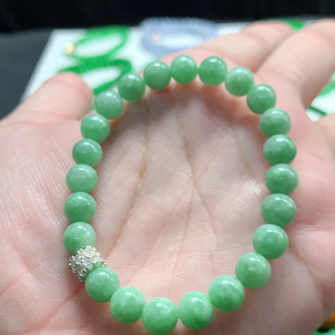 翡翠未镶嵌手链翡翠