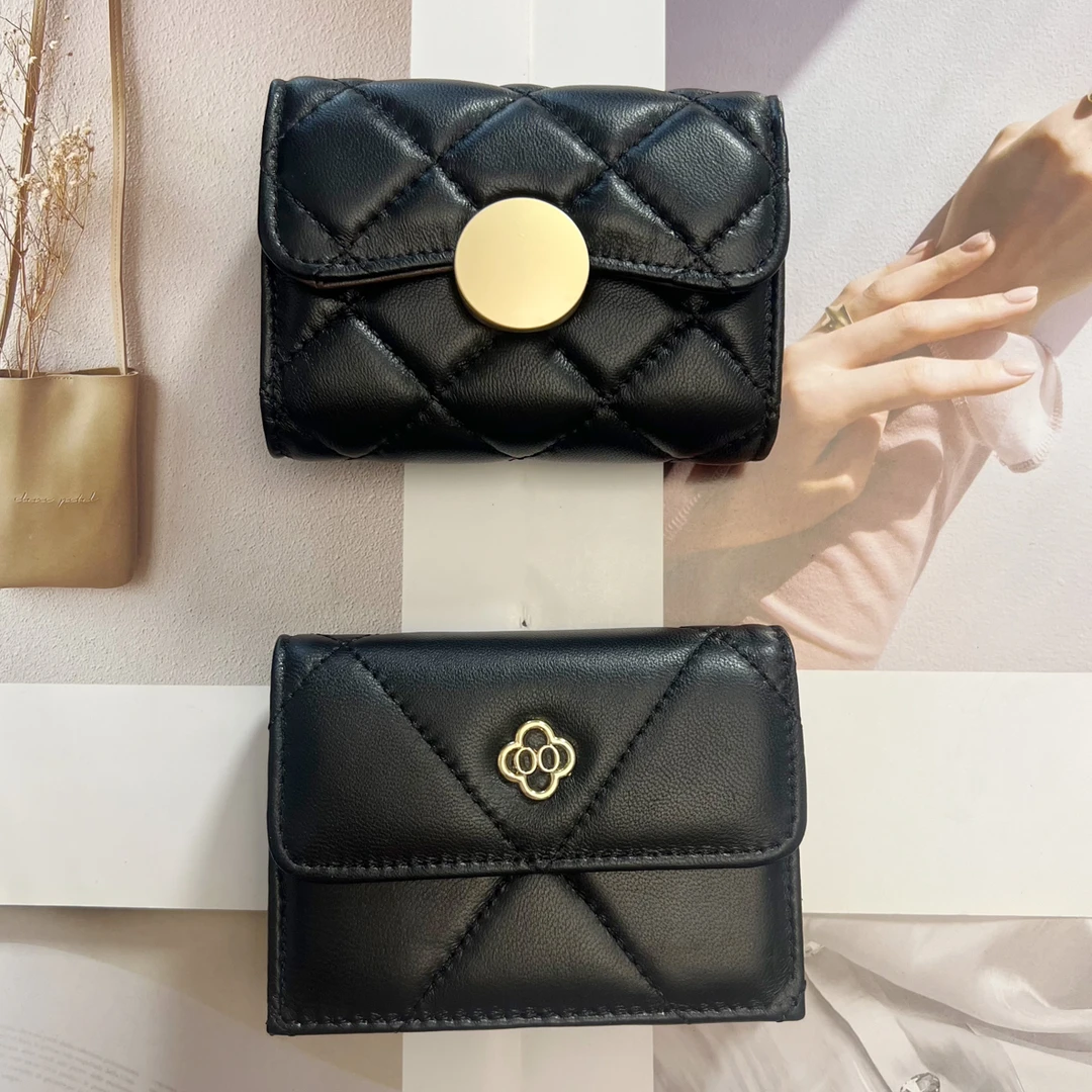 头层羊皮真皮卡包零钱包