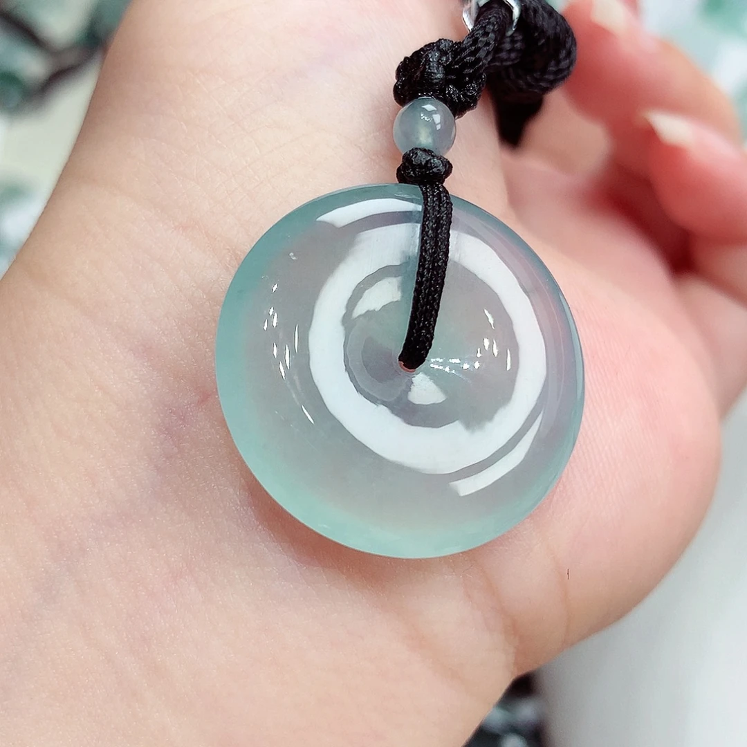 翡翠未镶嵌颈饰翡翠78，26/5.2