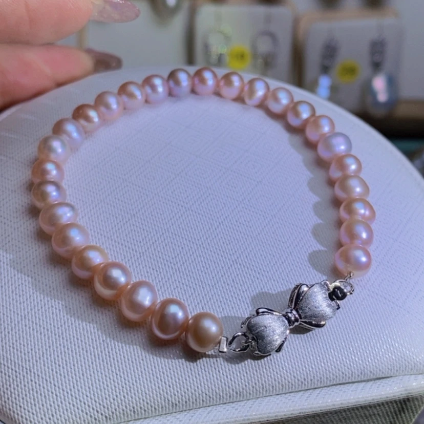 【闪购商品】淡水珍珠天然淡水珍珠合金