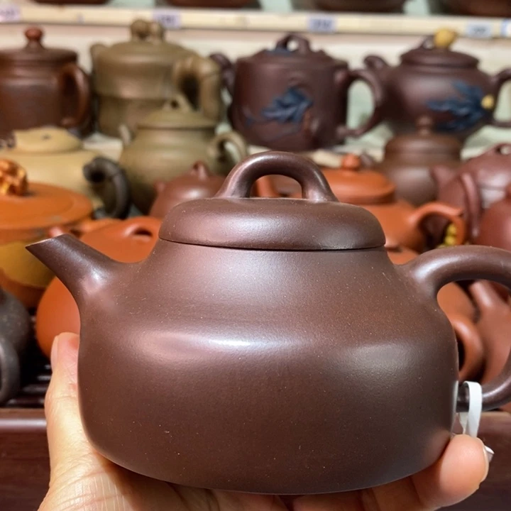茶壶紫砂微瑕处理一把