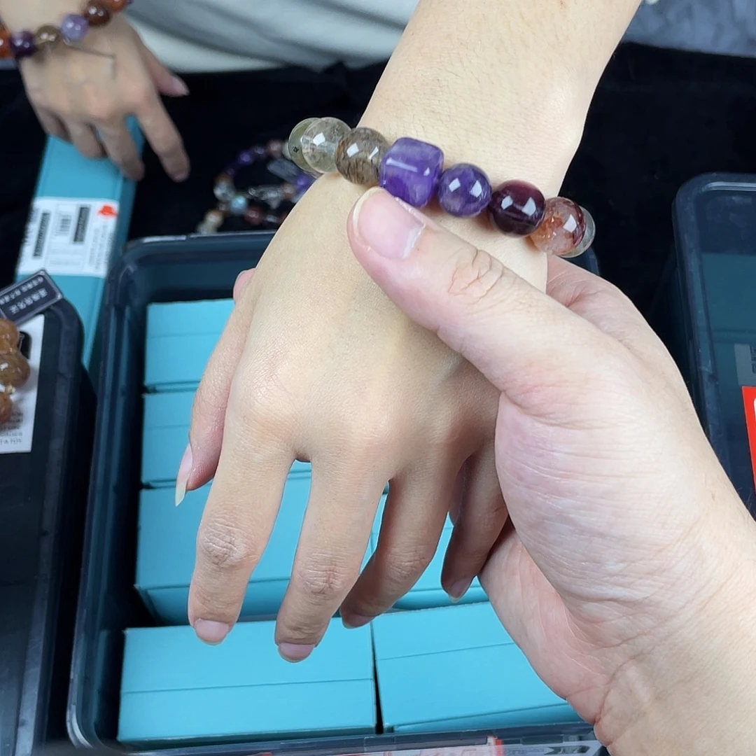 手链银S925镶嵌水晶