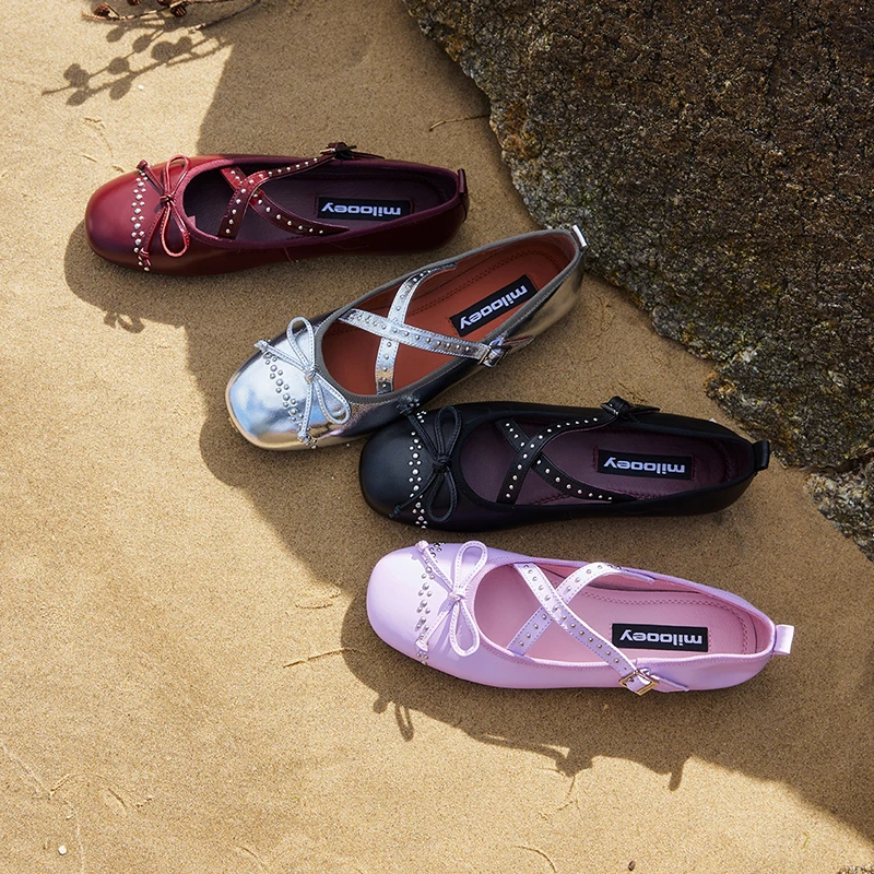 迷失麋鹿【莉莉丝玛丽珍】繁复浪漫工艺铆钉玛丽珍