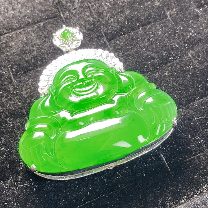 翡翠未镶嵌颈饰47