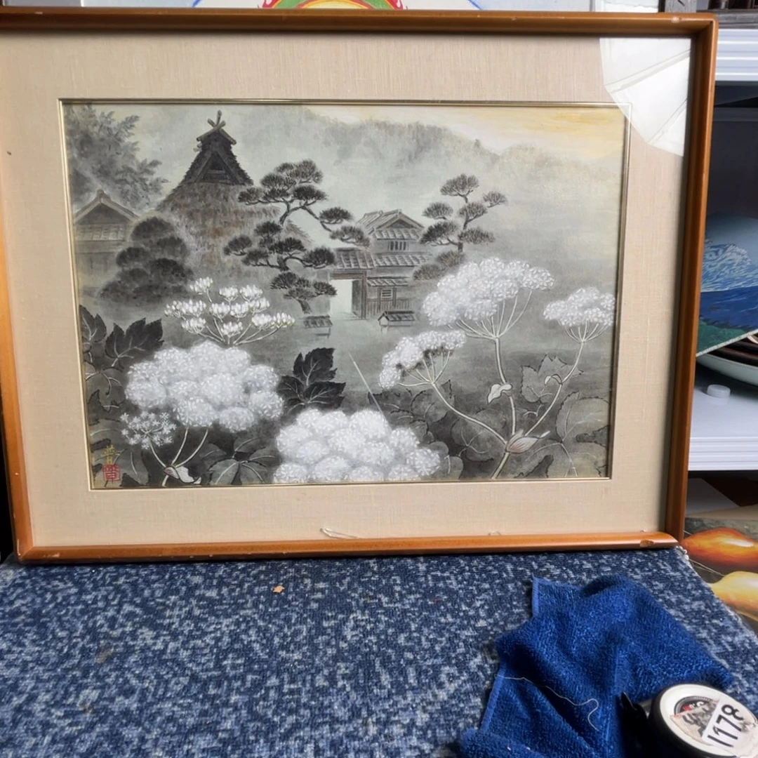 海外框画中古物品微瑕疵不退不换