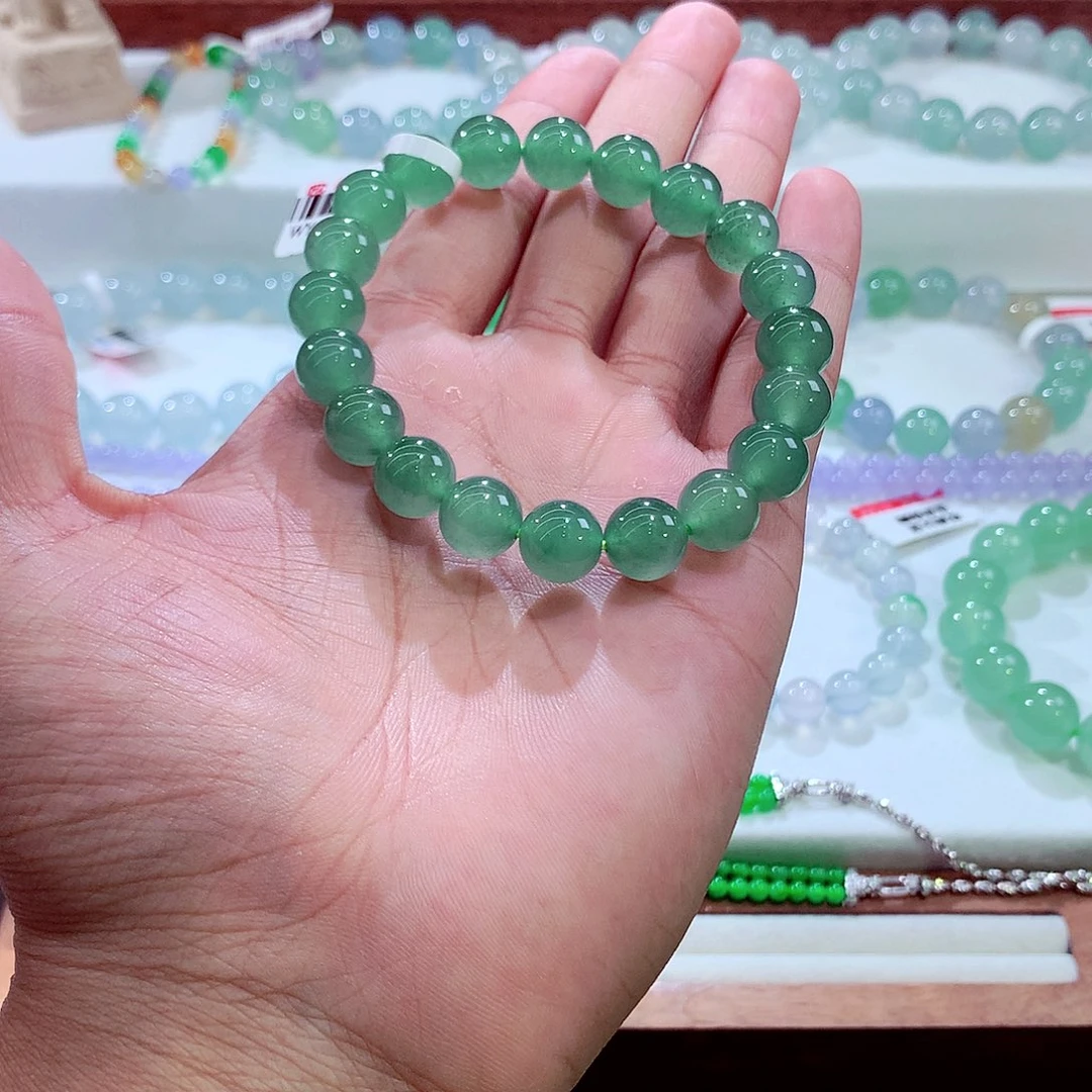 未镶嵌手链翡翠卡10