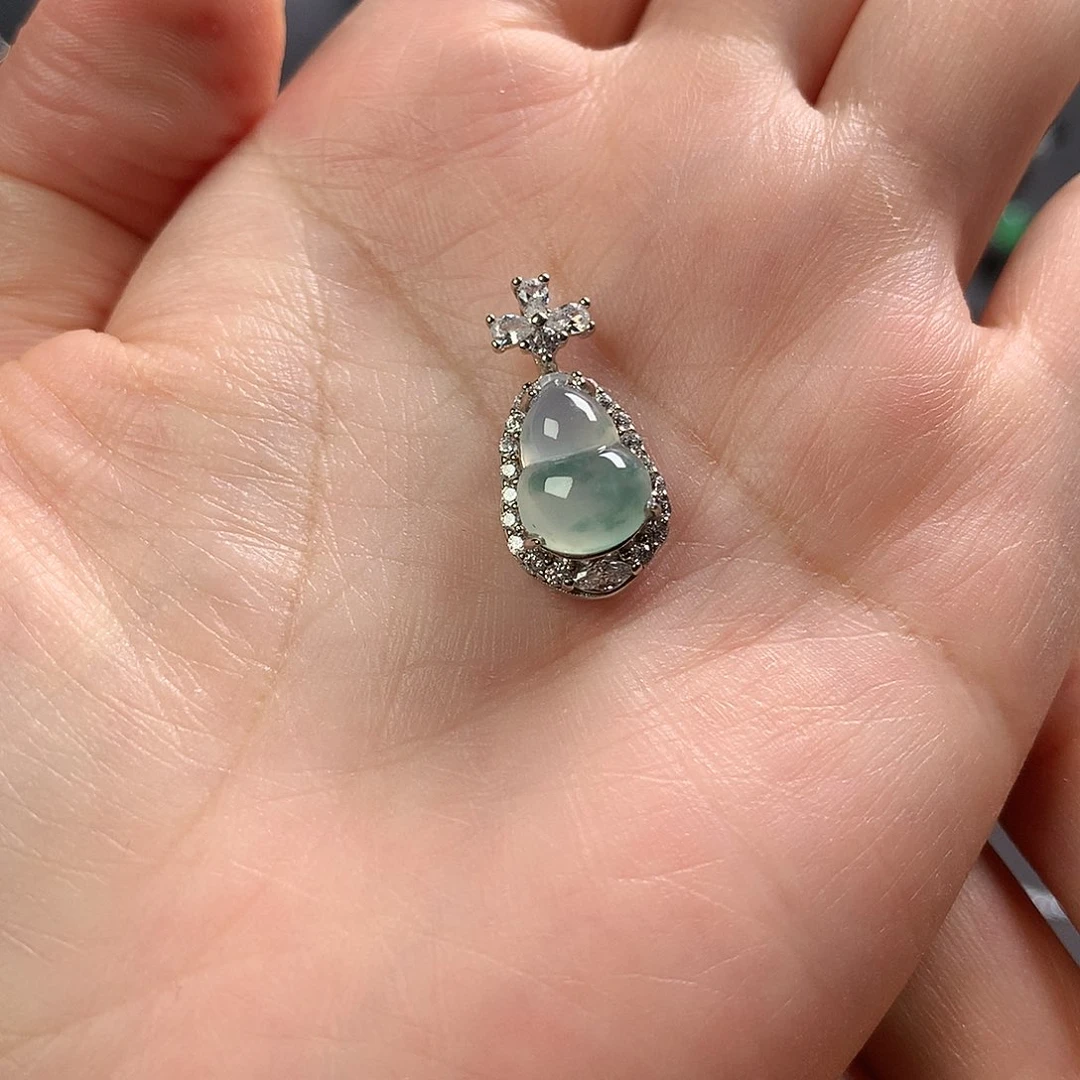 翡翠银S925镶嵌颈饰1111111111