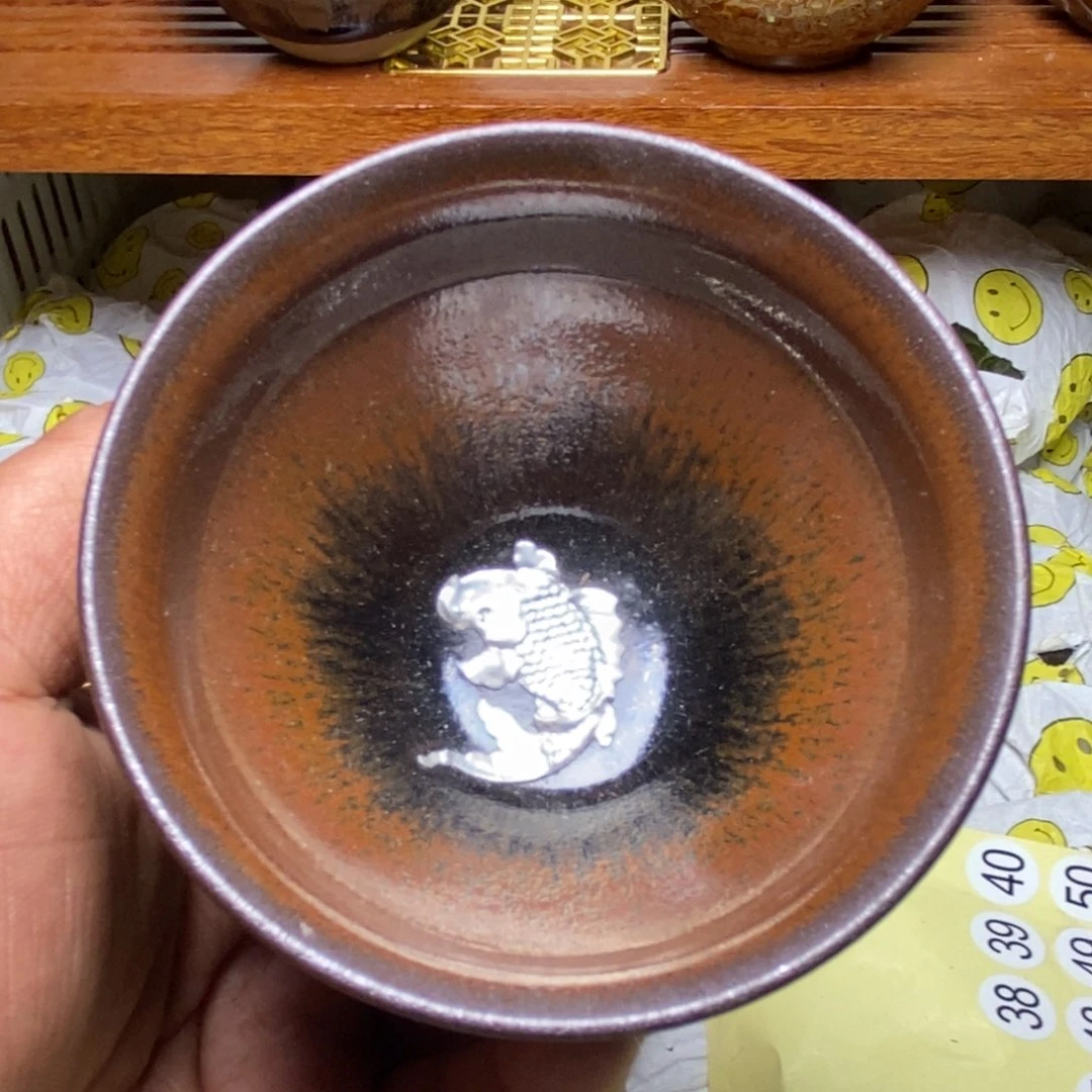 茶盏建盏喝茶主人杯茶杯