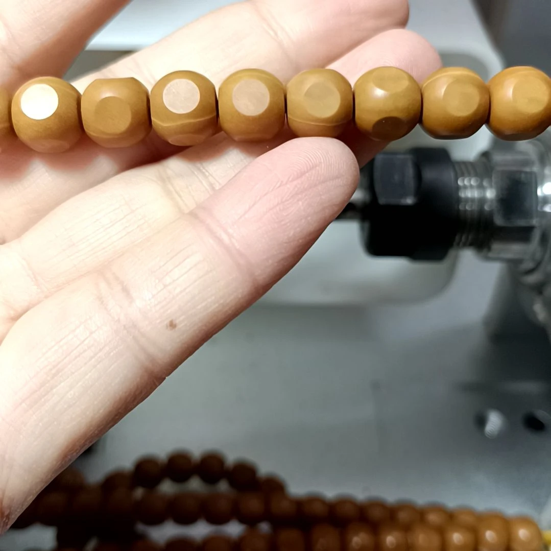 猴头核桃吊坠原皮原色六方