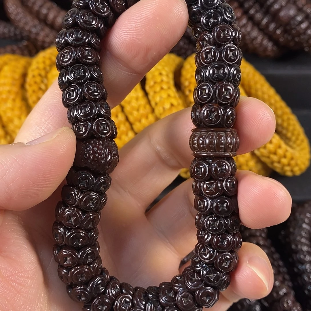 紫金鼠手串配饰钱币无相14