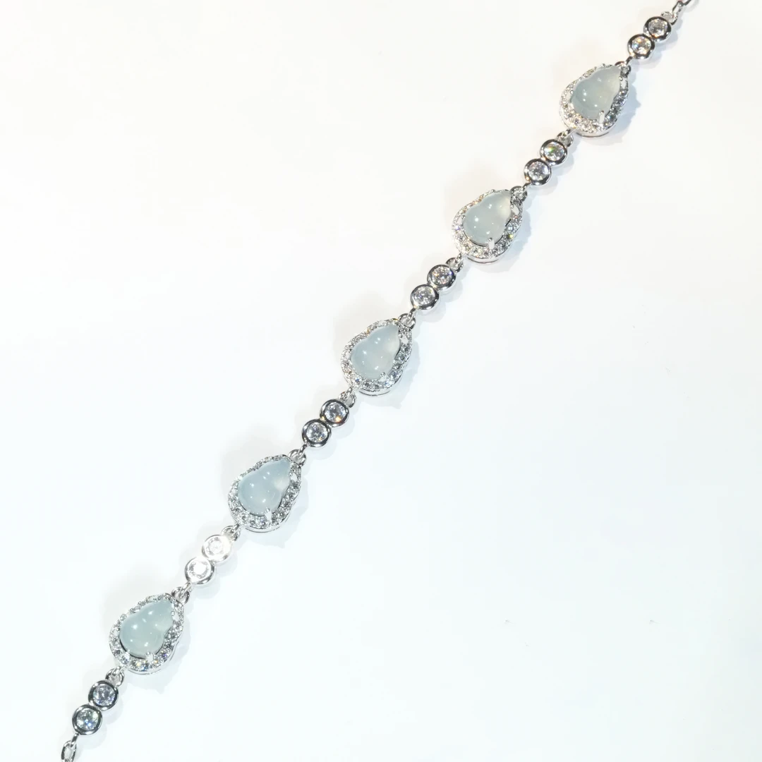 天然A货翡翠百搭轻奢葫芦手链经典款多样性发一