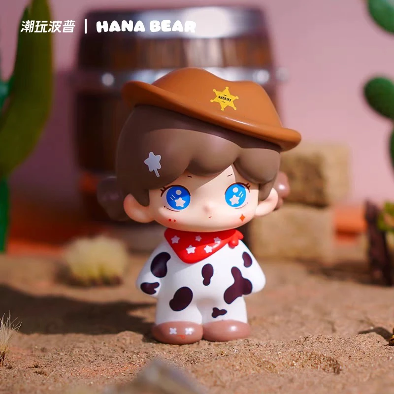【拆盒】潮玩波普HANABEAR甜甜时光秀公仔女生桌面摆件