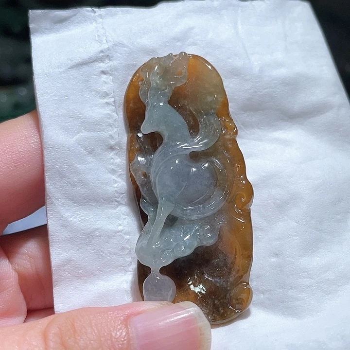 颈饰未镶嵌翡翠天
