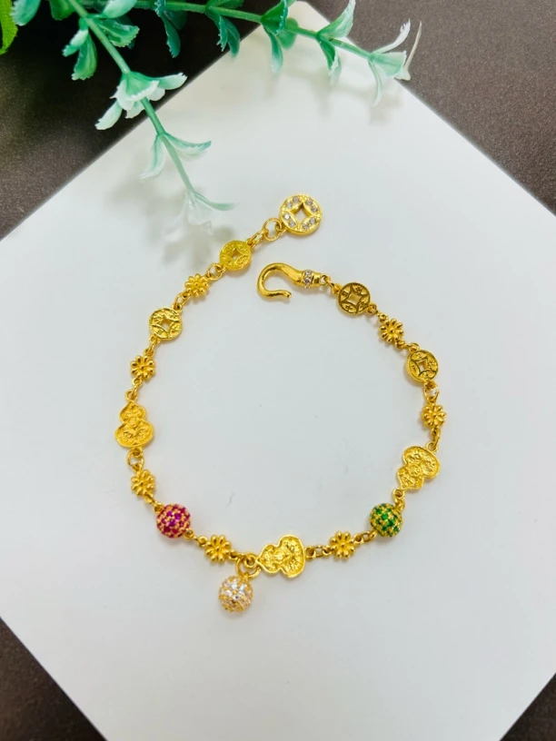 足金饰品手串 10.69克